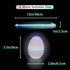 UXBSTM 3D 3D Printed Dragon Eggs with Dragon Inside, Mystery Crystal Dragon Easter Egg Fillers Toys, Articulated Fidget