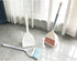 Kids Broom and Dustpan Set, Mini Dustpan and Broom for Children Housekeeping Pretend Play Cleaning Tools Set (Blue)