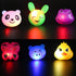 25 Pc Light Up Rings Party Favors for Kids 4-8, Treasure Chest Toys for Classroom, Carnival Prizes, Birthday Gifts