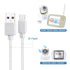 Smays Charger cord Replacement for Baby Monitor of Infant Optics, Motorola, Owlet - Charging Cable 13 ft
