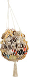 Amdermi Stuffed Animal Storage Hammock Corner Hanging Net Stuffy Animal Hammock Macrame