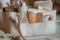 Uniklook Vegan Leather Diaper Caddy Organizer for Changing Table, Baby Storage Basket,