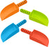 4E's Novelty 4 Pack Beach Shovels - 8 Inch Heavy Duty Plastic Sand Shovels for Kids, Great for Outdoor Digging