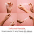 21mm28mm (2 BeauGen Breast Pump Flange Inserts Soft Stretchy Plastic Cushions for Pumping Comfort, Fits Flanges