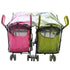 Aligle Twin Stroller Raincoat, Universal Size, Baby Rain Cover/Wind Shield