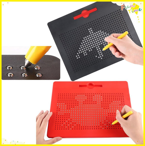 Replacement Magnetic Drawing Pen, 10 Pieces for Magnetic Drawing Board, Pen Replacement Magnapad A to Z and Numbers 0-9