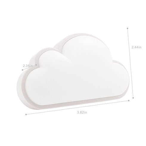 Cloud Light Sensor Night Light for Baby Nursery Child,Intelligent LED Wall Lamp Plug in for Bedside Bedroom Hallway