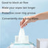 YTRUOYI 5 Pack Packs Countainer Wipe Holder Wipes Flip Lid Reusable Wipe Dispenser Cover Travel Wipes Case for Water