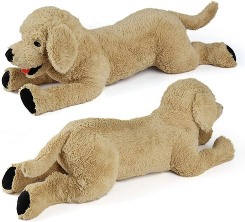 26'' LotFancy Dog Stuffed Animals, Cuddly Golden Retriever Stuffed Animals, Dog Plush Toy, Large Stuffed Dogs