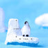 BYTERT Ocean Animal Penguin Figure Model Collection Playset, 8 Pcs Penguin Cake Toppers
