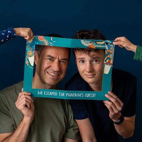 Talking Tables Egyptian Theme Escape Room Game for Kids | Solve Unique Puzzles to Escape The Pharaoh's Curse