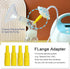 PumpMom Backflow Adapter for Spectra S1 S2 Pump to Use with Medela Flanges and Bottles