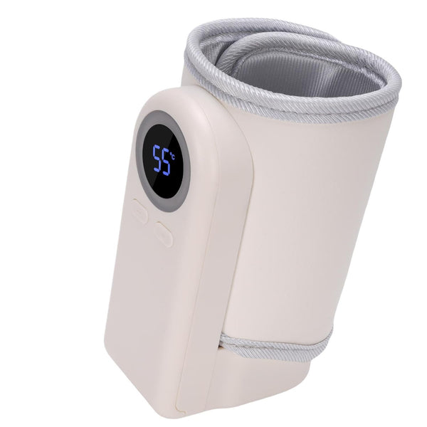 HaloVerde Portable Bottle Warmer with 10000mAh Battery for Travel and On The Go