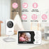 VTimes 2 2.4" 1000ft Baby Monitor with Cameras, LCD Screen Video Baby Monitor No WiFi Night Vision VOX Mode Alarm