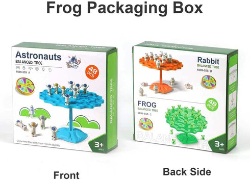 rytopt Frog Balance Game, Two-Player Balance Game Tree Parent Interactive Family Tabletop Puzzle, Birthday Board Games