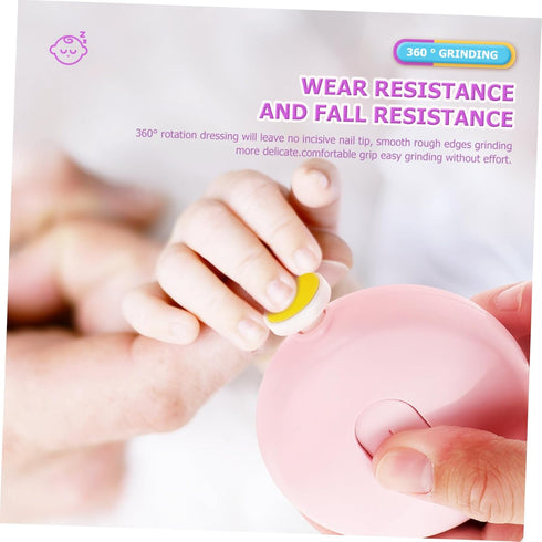 Trimmer Boy Girl Nail Care Electric Nail Polisher Polishing Tool for Newborns Boys and Girls Adults