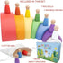 Montessori Nesting Rainbow Toy - Wooden Stacking Set with Arches, Peg Dolls & Story Book for Ages 3+