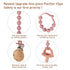 Silicone Pacifier Clips for Baby, 2-in-1 Pacifier Holder & Teething Ring Toy, BPA Free, 2 Pack (Sage+Ether)