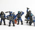 Special Forces Mini Military Action Figure with Weapons, 8 PCS Multiple Movable Joints SWAT Police Figure