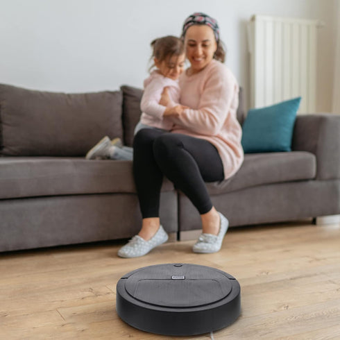 Totority Simulation Automatic Floor Sweep Robot Vacuum Toy Kids Vacuum Robot Cleaner Toy Floor Sweeping Plaything