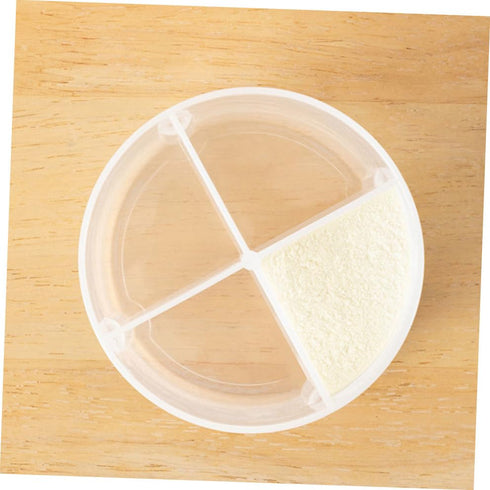 Set 2 of Portable Formula Dispenser Containers - Ideal for Milk Powder & Snacks