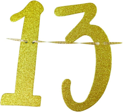 Level 13 Unlocked Banner for 13th Birthday Party Decorations - Video Game Theme Sweet 13 Supplies for Boys Girls