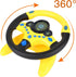 Coherny Simulated Driving Controller - Portable Steering Wheel Toy for Children, Educational Sounding Interactive Gift