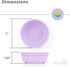 Re-Play 12 Oz. Toddler Bowls for Snack and Dining, Dishwasher and Microwave Safe - Set of 3