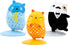 Cats vs Pickles Mini Figure 3-Pack - Collectible Animal Figurines for Kids & Adults, The Great Catsby, Goldie Fish,