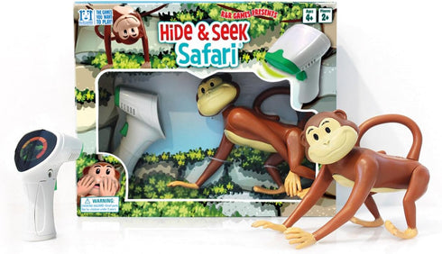 R&R Games Hide & Seek Safari Monkey II, Fun Toy for Kids, Game for Kids and Adults, Family Games