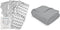 Comfy Cubs Easy Swaddle Blanket, 3 Pack, Small for 0-3 Months Infants and Muslin