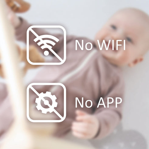 Axvue 4.3" 2 1000ft, 12 2-Way Video Baby Monitor, Comfortable Slim Design Handheld Enclosure, Screen Monitor & Camera