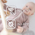 Axvue 4.3" 2 1000ft, 12 2-Way Video Baby Monitor, Comfortable Slim Design Handheld Enclosure, Screen Monitor & Camera