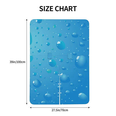 Hcpwzrf Very Cool Water Droplets Baby Car Seat Cover & Nursing Cover - Breathable Stretch Multi-Use Cover