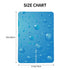 Hcpwzrf Very Cool Water Droplets Baby Car Seat Cover & Nursing Cover - Breathable Stretch Multi-Use Cover