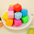 24 Pack Squishy Fidget Toys, Stress Cube Balls Fidget Sensory Toys Bulk for Kids Adults Anxiety Relief Goodie Bag