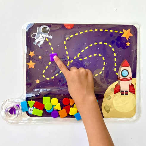 hand2mind Colors & Shapes Sensory Pad, Occupational Therapy Toys, Toddler Sensory Play Therapy Toys