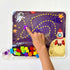 hand2mind Colors & Shapes Sensory Pad, Occupational Therapy Toys, Toddler Sensory Play Therapy Toys