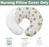 Wild Ducks Mallards Baby Nursing Pillow Covers for Boy Girl Vintage Duck Hunting Nursing Pillow Slipcovers