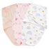 PHF 100% Cotton Baby Swaddle Sleep Sacks for Newborn, 3 Pack Soft