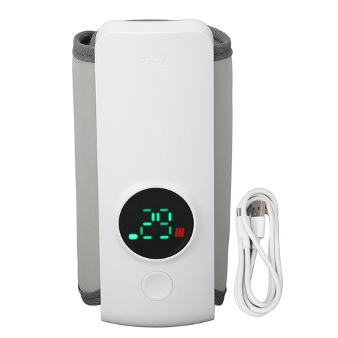 Mummy Portable Bottle Warmer for Travel, Wireless Fast Warming Baby Feeding on The Go, Bottle Warmer Sleeve Constant