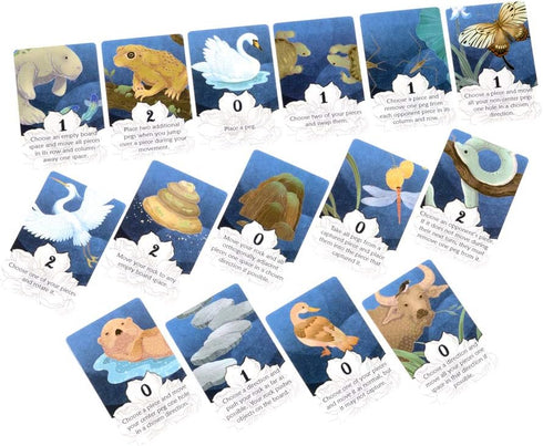 Thrive Pond Life - Board Game Expansion Kit - Adds 3-4 Players and Pond Creature Abilities