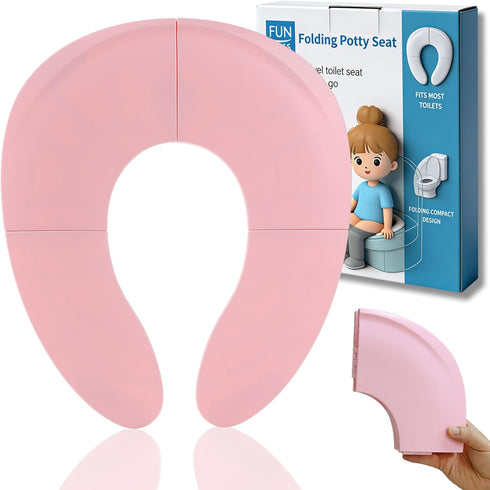 Funbliss Portable Potty for Toddler,Potty Training Essentials for Boys and Girl, Portable