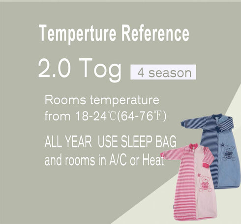 2-Way 2.0, 9-12 12-18 4 Soft,Cozy Baby Sleep Sack - Long Sleeve Cotton Velvet Wearable Blanket for Girl and Toddlers
