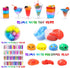 WINLIP 135 Pack 30 Slime Supplies Kit, Slime Making Kit Crystal Slime, Glitter Jars, Charms, Sugar Paper, Foam Beads