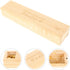 Veemoon Pregnancy Test Keepsake Box with Lid Decorative Wooden Storage Case for Announcement Unique Newborn Holder