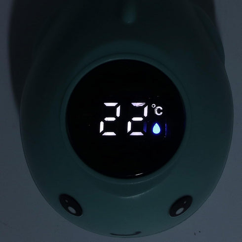 Dan&Dre 3 Baby Bath Thermometer with LED Display, Cartoon Shape, Blue Whale Design, Premium Material with Color Water