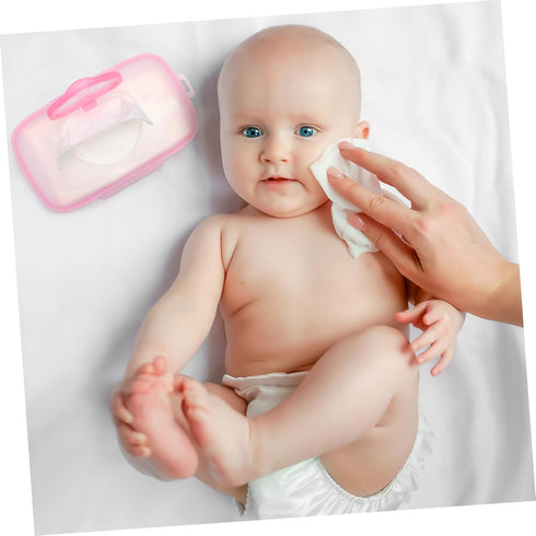 Healeved Baby Wipes Dispenser: On- The- Go Wipes Dispenser Travel Wipes Case Baby Wipe Holder Outdoor Stroller Wet