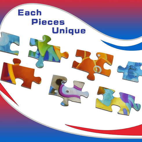 HUADADA Jigsaw Puzzles for Adults, 1000 Pieces Clown Interlock, Circus Home Decor Birthday Party Gifts, Size 27.5"x19.6"