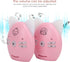 Home Safety Baby Monitor Walkie-Talkie Pair - Night Light Sound Monitor for Family Communication 100-240V